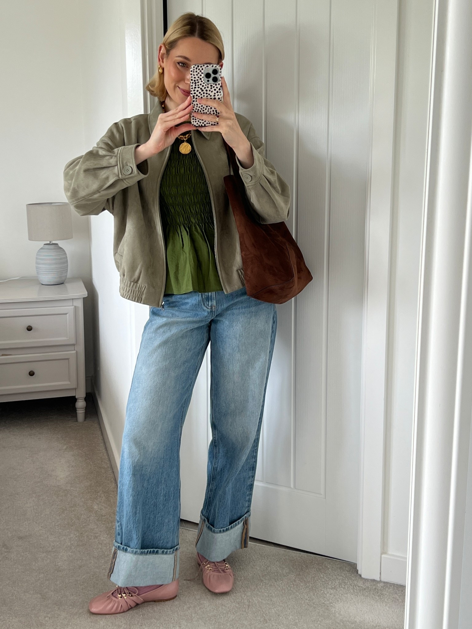 Casual mum outfit 💚🫶🏼✨

#LTKuk #LTKspring #LTKstyletip