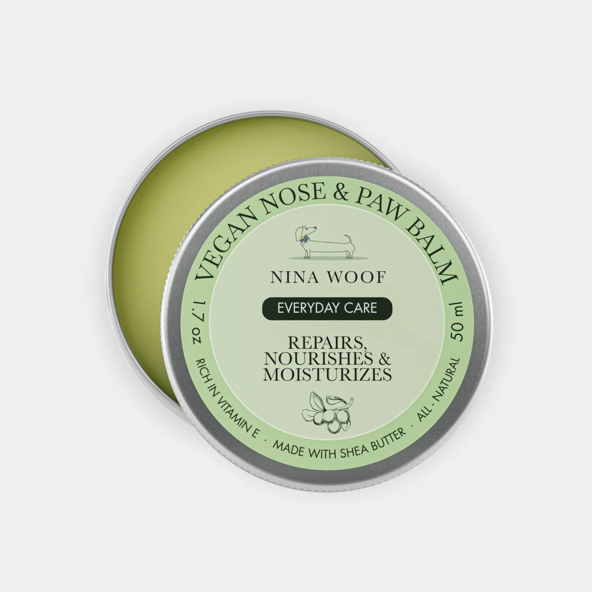 Dog Vegan Nose and Paw Balm | Nina Woof