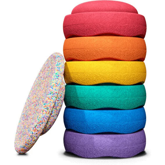 Activity Gyms | Rainbow Set, Classic Stapelstein | Maisonette | Maisonette