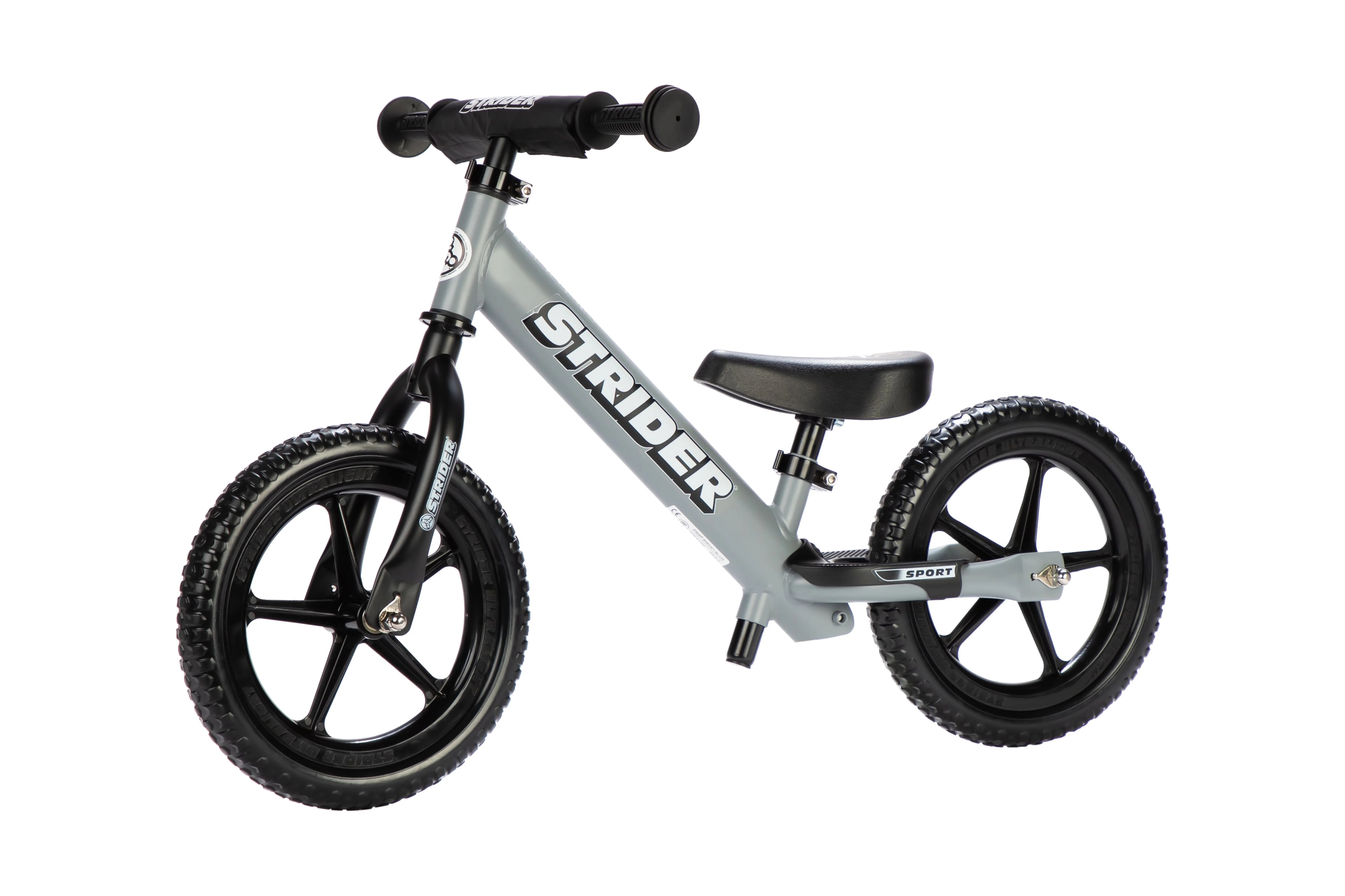 Strider - 12 Sport Balance Bike, Ages 18 Months to 5 Years - Matte Gray | Walmart (US)