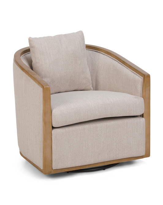 Eleanor Swivel Accent Chair | TJ Maxx