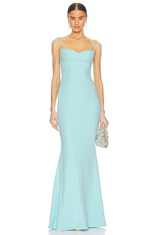 Ashanti Gown in Sky | Revolve Clothing (Global)