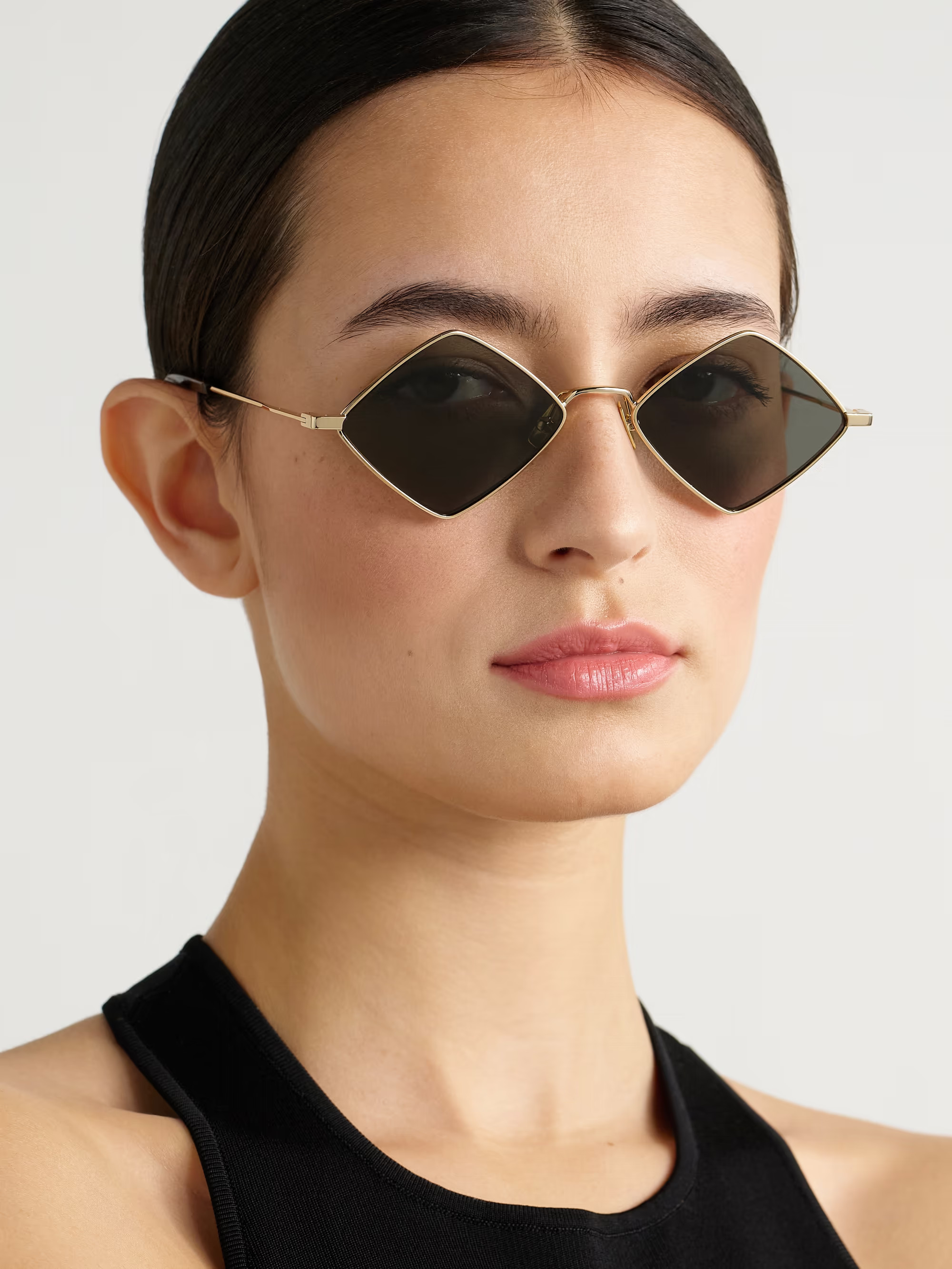 Lisa square-frame metal sunglasses | NET-A-PORTER (US)