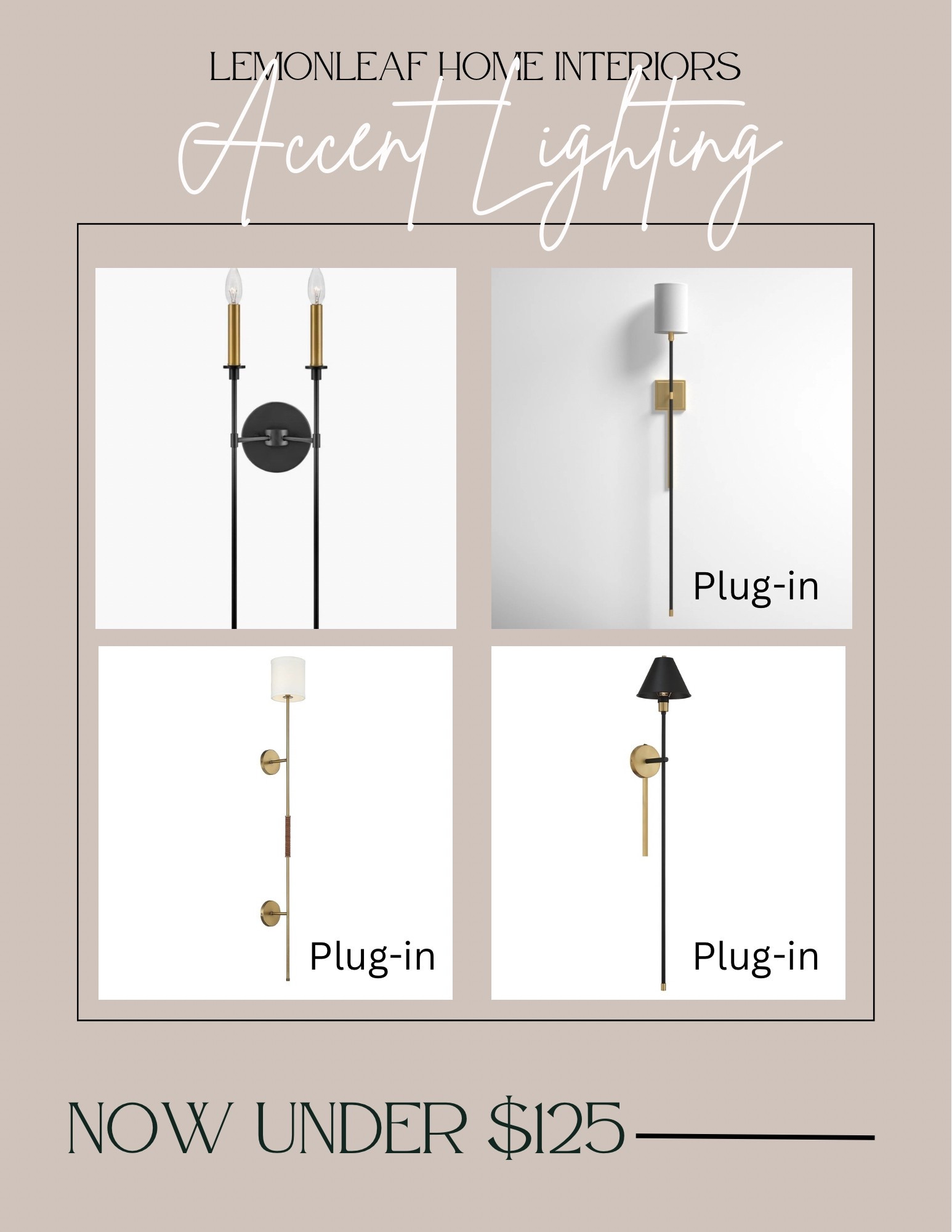 Plug in wall sconces let you add light anywhere!
Wayfair finds


#LTKHome #LTKFindsUnder100 #LTKSaleAlert