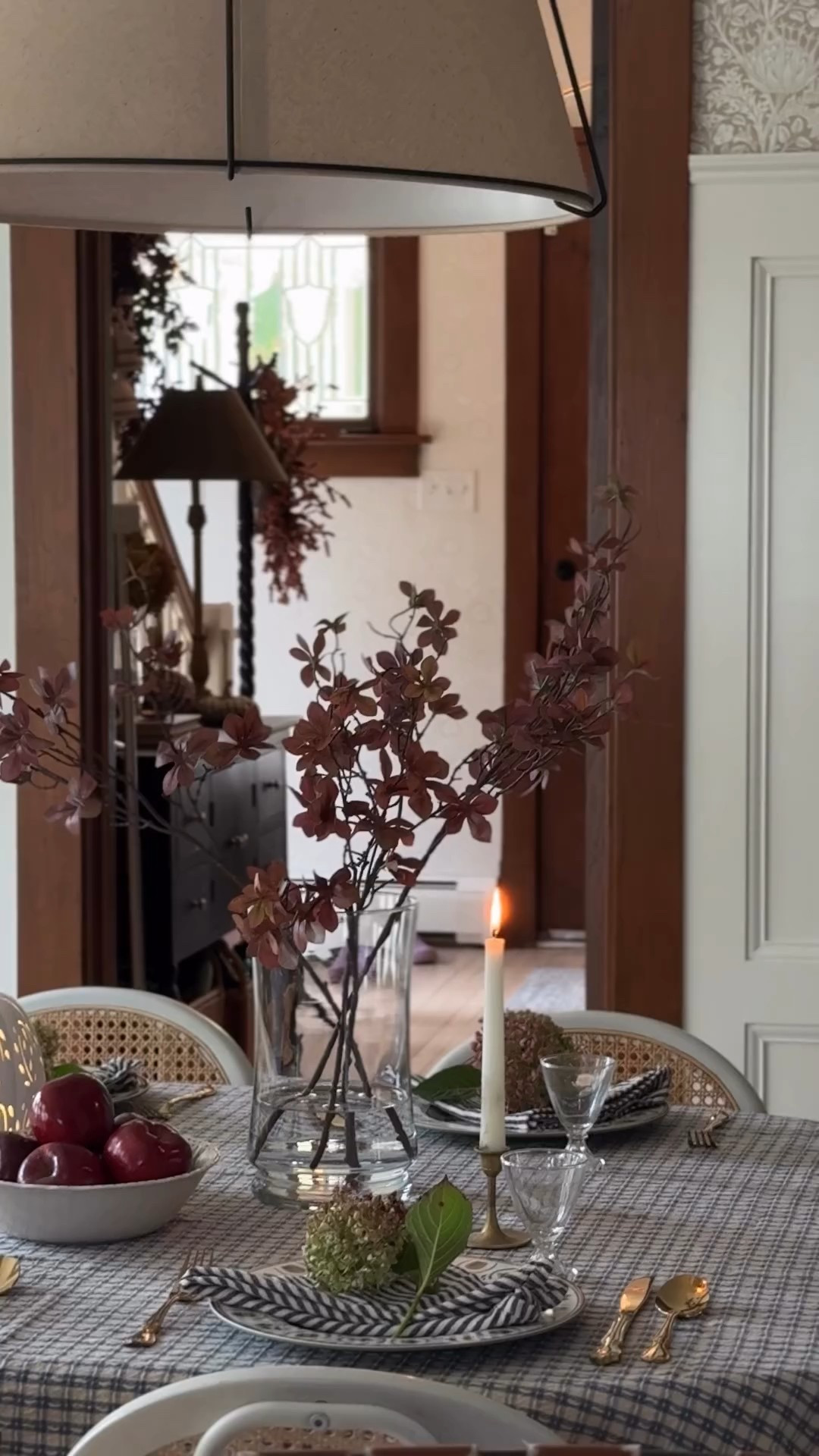 The dining room edit, Kindred style. 🤎 We’re sharing all the finishes and little touches that make this space feel timeless. Read more on the blog — link in bio.

-

#kindredhomestead #diningroomdecor #livedinhome #cozycorners #patternplay #vintageinspiredhome #collectedhome #oldhousecharm #craftsmanhome #heritagehome #intentionalhome #homewithcharacter #storiedspaces #interiorstyle #slowdecorating #lamplightseason #cozyvibes #homeinspo #fallathome #charmingdetails