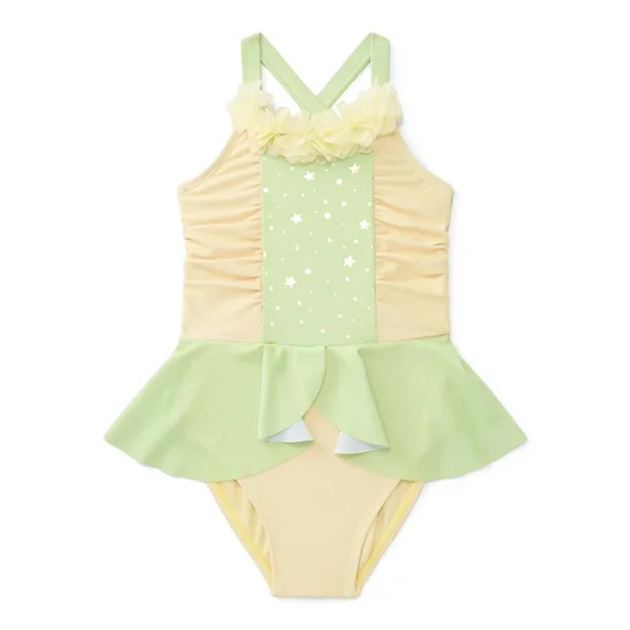 Character Toddler Girl Princess Cosplay Swimsuit, Sizes 12M-5T | Walmart (US)