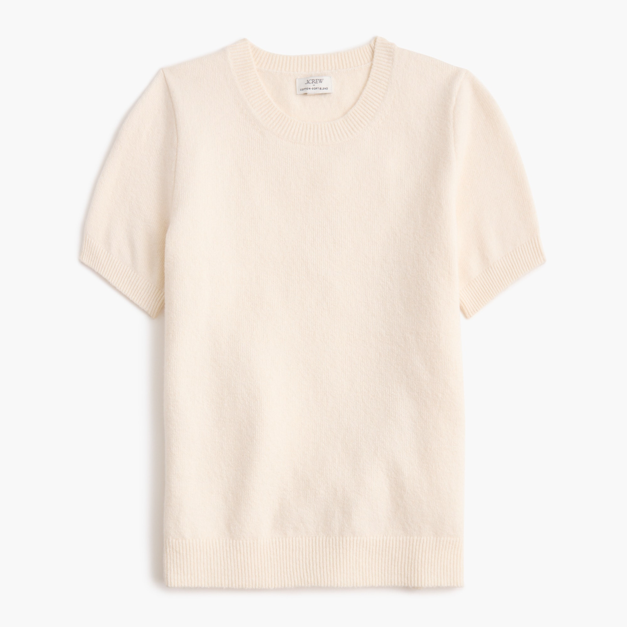 Short-sleeve sweater in cotton-soft blend | J.Crew Factory