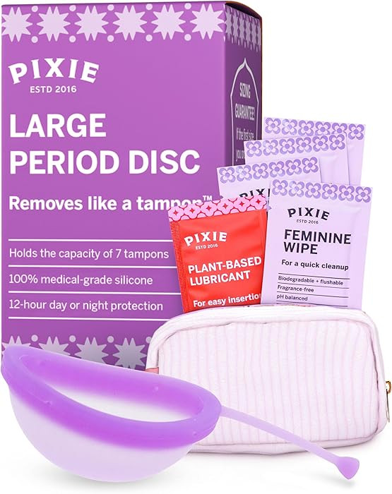 Pixie Menstrual Disc for Feminine Care - Ranked 1 for Best Tampon Alternative Period Disc - 100% ... | Amazon (US)