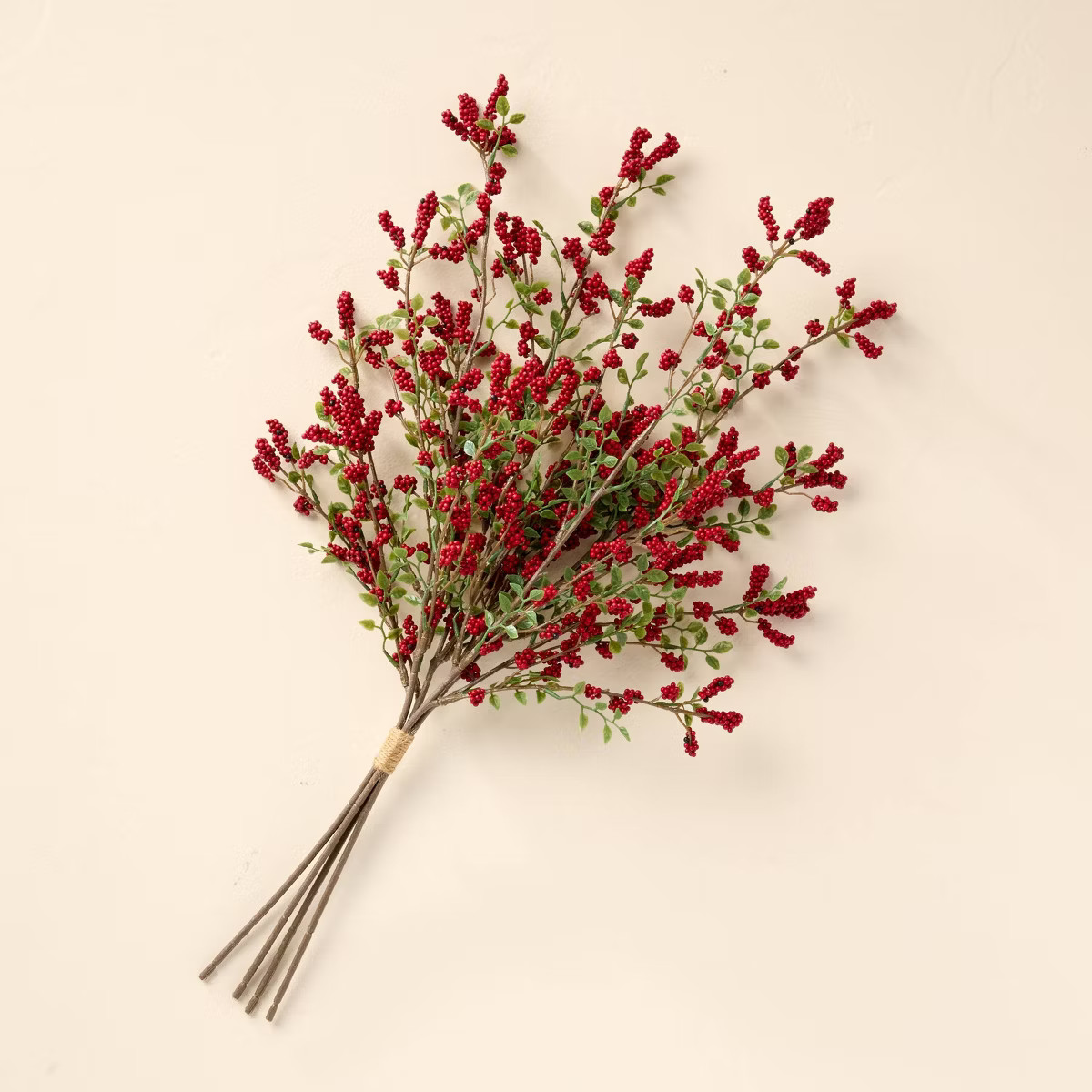 22" Faux Winterberry Christmas Stems Bundle - Hearth & Hand™ with Magnolia | Target