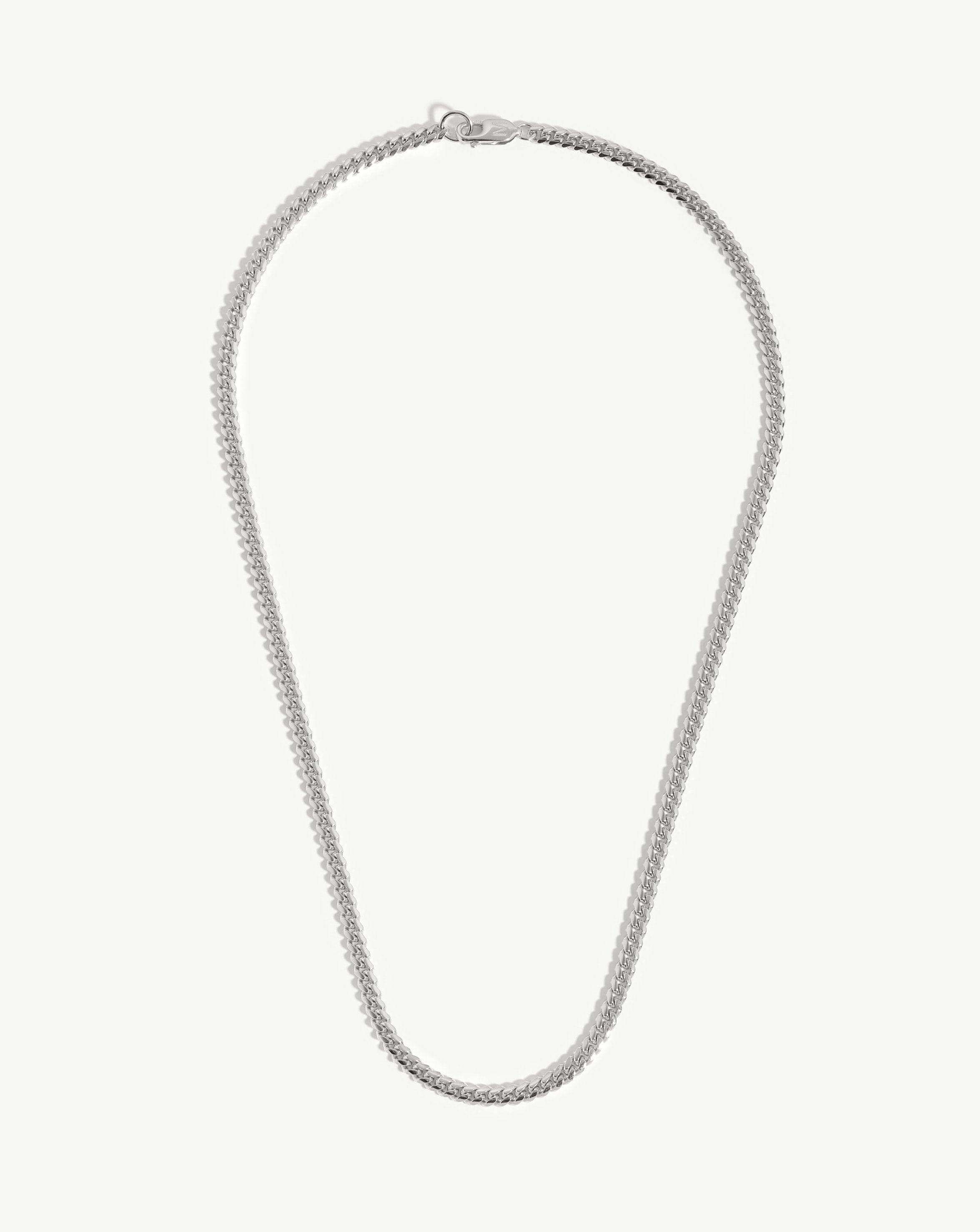 Mens Round Curb Chain Necklace | Missoma UK