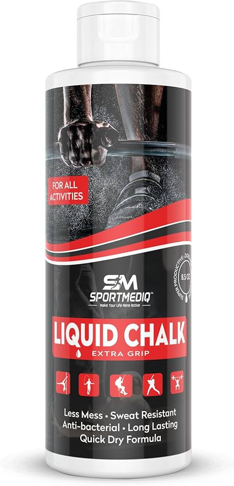 Pro Grade Liquid Chalk – Mess Free Professional Hand Grip for Gym, Weightlifting, Rock Climbing... | Amazon (US)