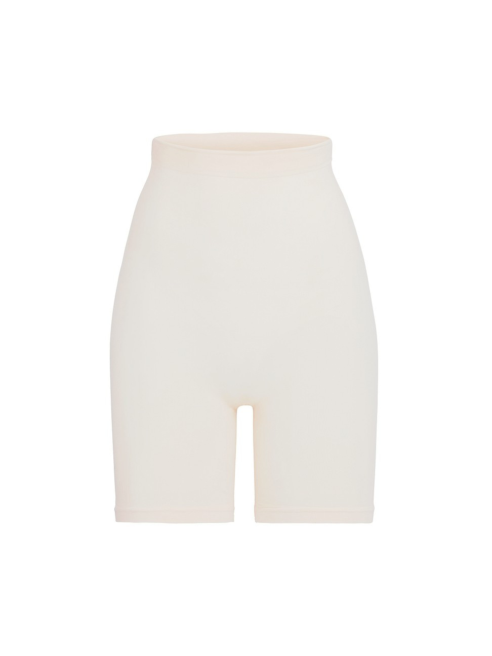 Women's Seamless Sculpt High-Waisted Above-The-Knee Shorts - Sand - Size Small | Saks Fifth Avenue