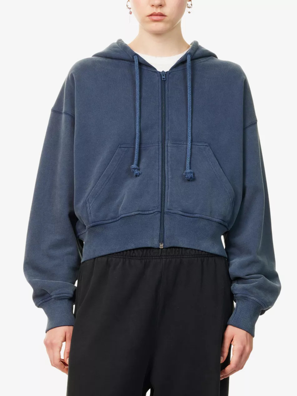 Regular-Fit Embossed-Branding Cotton-Jersey Hoody | Selfridges