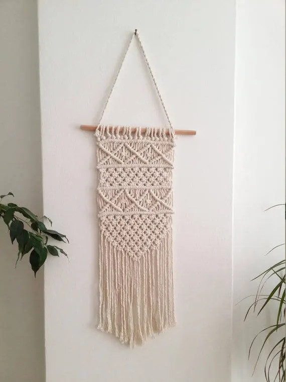 Macrame wall hanging, macrame, woven wall hanging, wall knot, tapestry, macrame wall decor, wall ... | Etsy (US)