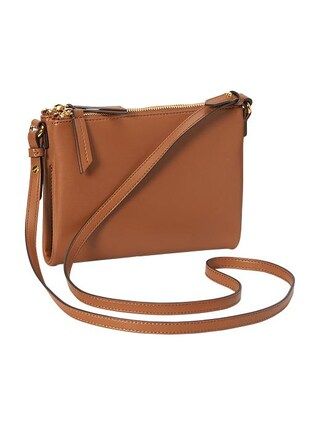 Old Navy Women's Faux Leather Crossbody Bags - Cognac brown | Old Navy CA