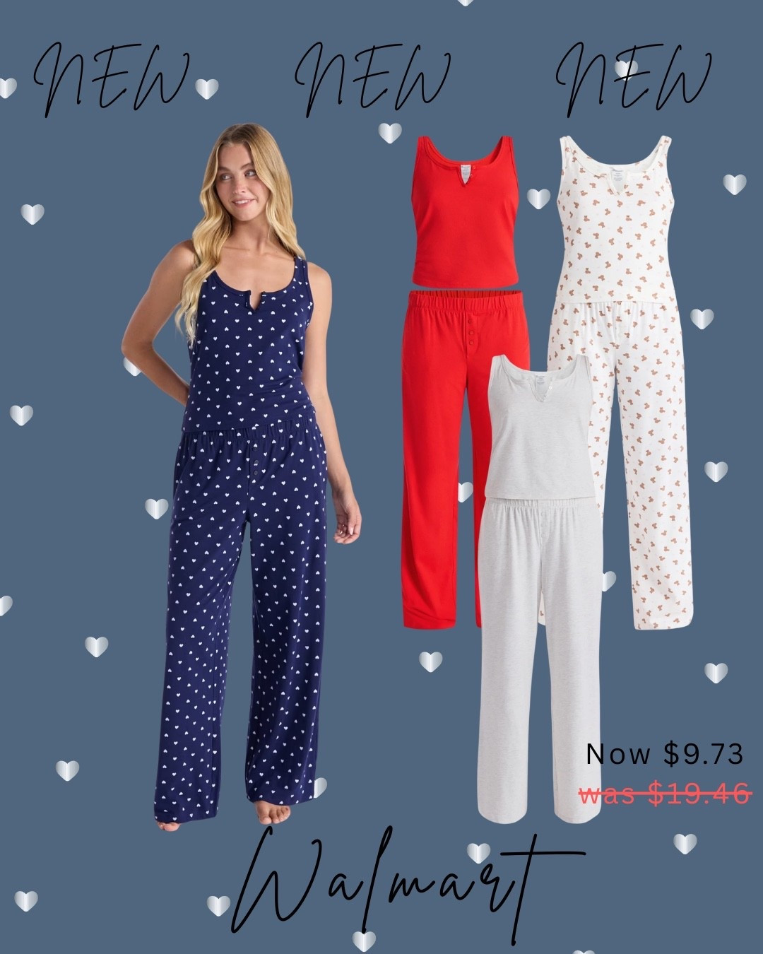 Valentine pajama sets are on SALE ❤️
Cute, comfy, and such a good price — perfect for cozy nights or gifting.

#WalmartPajamas #ValentinesPJs #AffordableFinds #CozySeason #MomStyle #WalmartDeals

#LTKSeasonal #LTKHoliday #LTKFindsUnder50