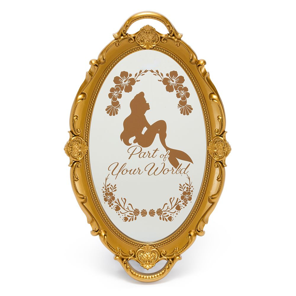 Ariel Mirrored Trinket Tray \u2013 The Little Mermaid | Disney Store