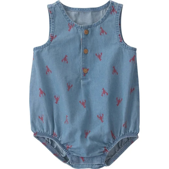 Carter's Child of Mine Patriotic Baby Bubble Bodysuit, Sizes 0/3-24 Months | Walmart (US)