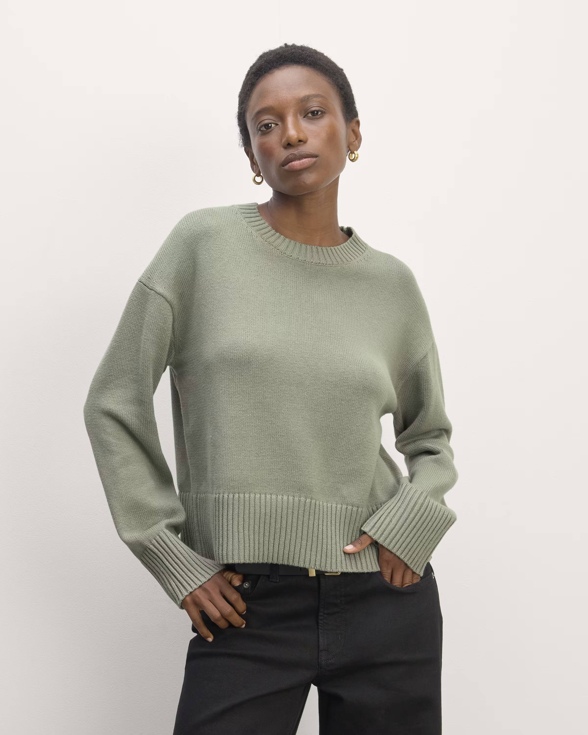 The Boxy Sweater in Everyday Cotton | Everlane