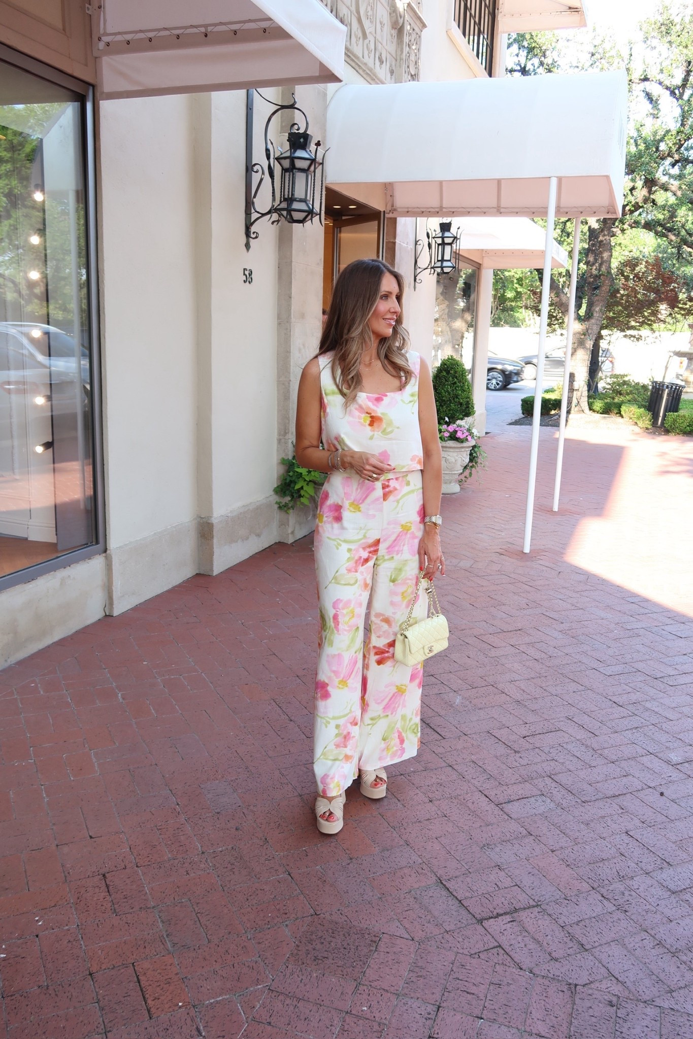 This set is summer in an outfit 🌸Lightweight, flowy, and so easy to dress up or down… I love how effortless it feels while still looking put together

Use code SARAHEH20 for 20% off Petal & Pup!

matching set, summer outfit, vacation style, floral print, wide leg pants, effortless style, themominstyle 

#LTKSeasonal #LTKootd #LTKTravel