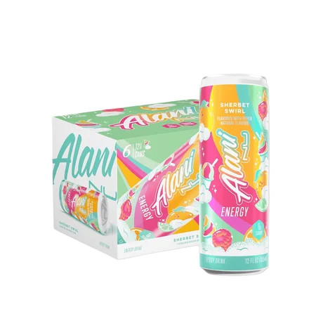 Alani Sherbet Swirl Energy Drink 12 ounce 6 Pack | Walmart (US)