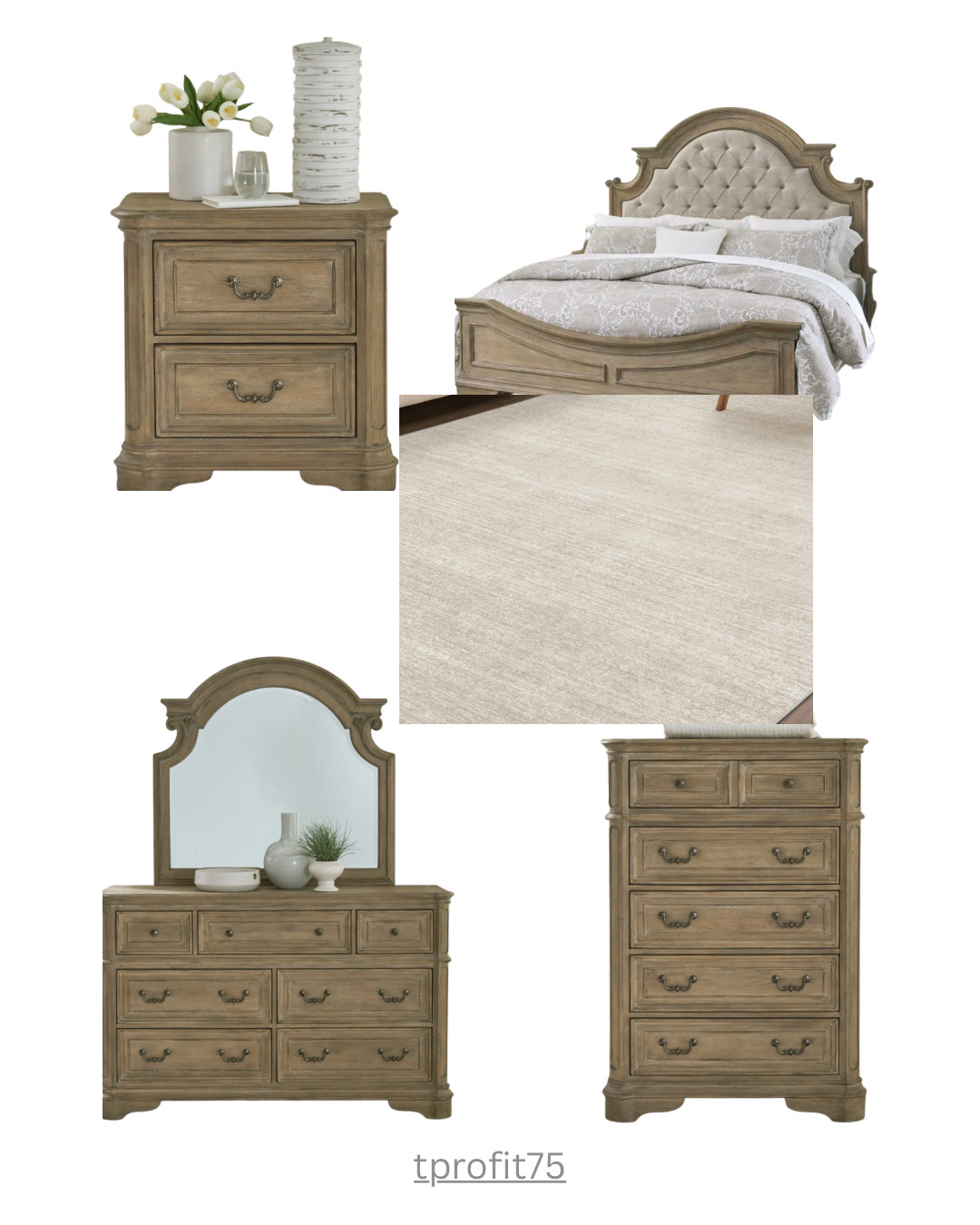 Looking for a warm, inviting bedroom retreat with the Colchester King Upholstered Bed, Dresser & Mirror, Chest, and Nightstand Set by Laurel Foundry Modern Farmhouse®. Blending rustic charm with refined detailing, this beautifully coordinated set brings timeless farmhouse style and everyday functionality to your space. 

 

#LTKdayinmylife #LTKSeasonal #LTKHome