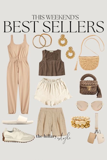 This Weekend’s Fashion Best Sellers

Fashion Finds, Woven Tote, Summer Fashion, Jumpsuit, Abercrombie and Fitch, Linen Top, Look for Less, Lululemon, Slides, New Balance, New Balance 327, Sneakers, Revolve, Chunky Earrings, Statement Earrings, Bracelet Stack, Old Navy, Shorts, Linen Shorts, Linen Set, Concert Fashion, Vacation Outfit, Resort Fashion, Sunglasses, Rose Gold, Bracelet Stack

#LTKstyletip #LTKSeasonal #LTKunder100