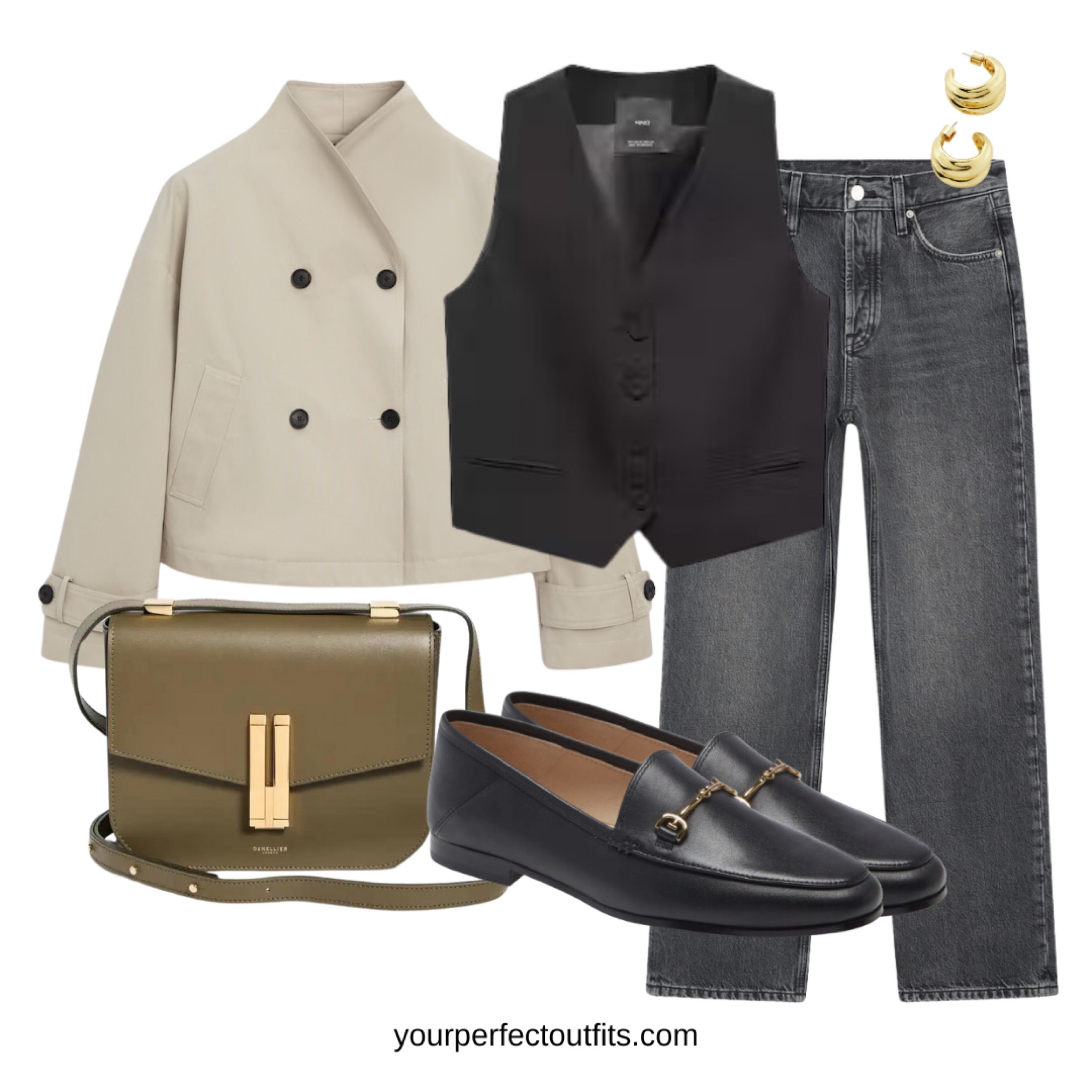 Spring casual outfits with a cropped jacket and a pair of loafers 

#LTKshoecrush #LTKworkwear #LTKSeasonal