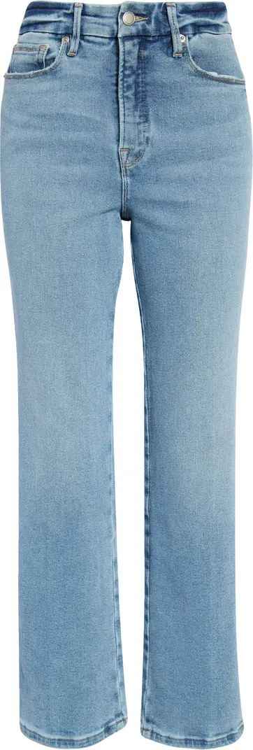 Good Curve High Waist Ankle Straight Leg Jeans | Nordstrom