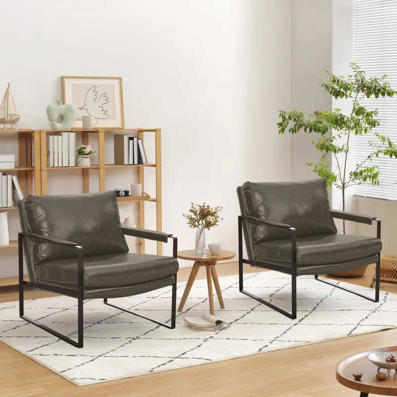 Eisenman Upholstered Armchair (Set of 2) | Wayfair North America