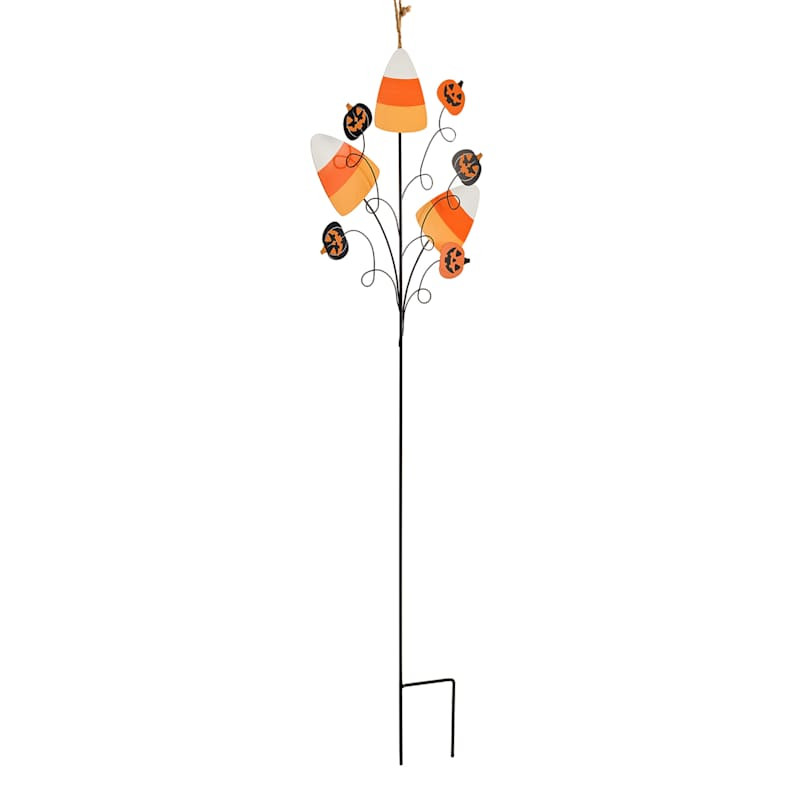 Candy Corn Yard Stake, 41" | At Home