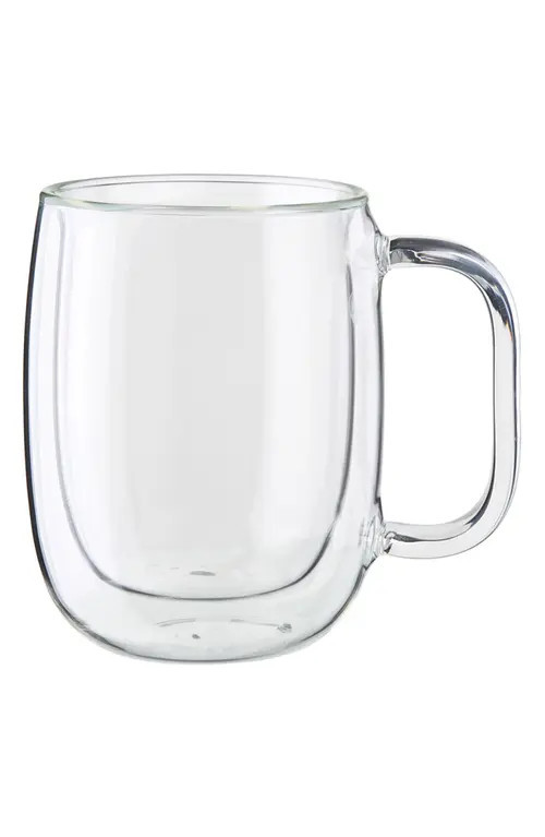 ZWILLING 8-Pack 12-Ounce Coffee Glass Mug in Clear at Nordstrom | Nordstrom