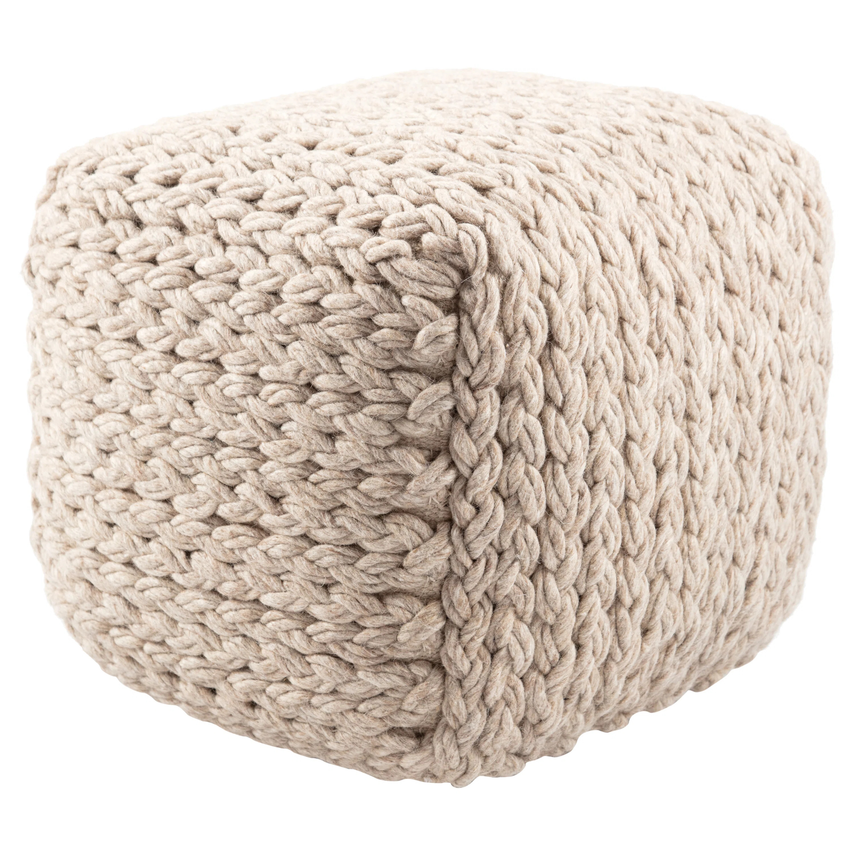 Aubree Upholstered Pouf | Wayfair North America