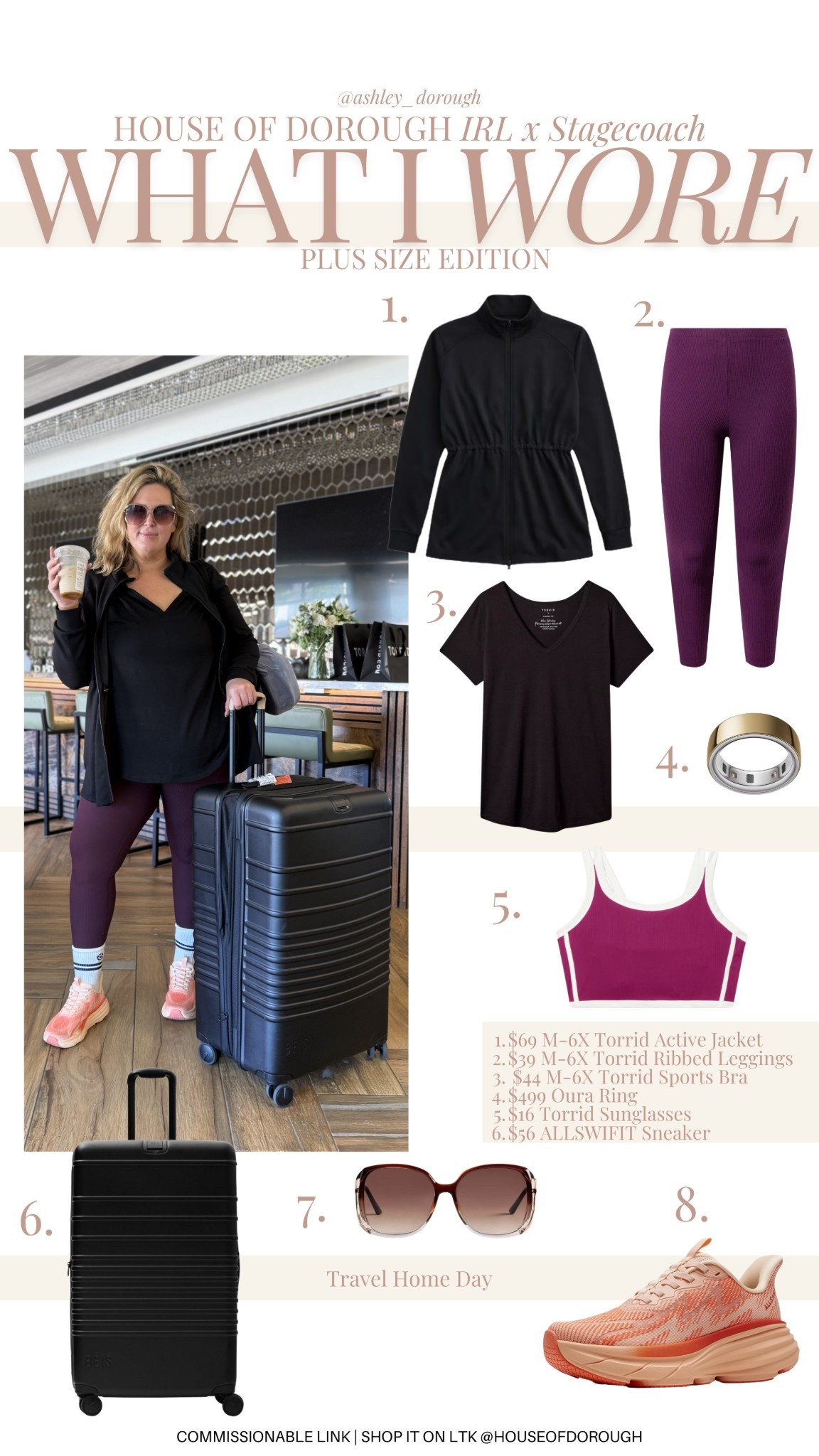 Wearing a 3x in the soft pants and tee, and a 2 in the cardigan!

Plus size fashion, everyday outfit ideas, stagecoach outfits, ootd, mom style, trendy fashion, travel outfitt

#LTKPlusSize #LTKTravel #LTKMidsize