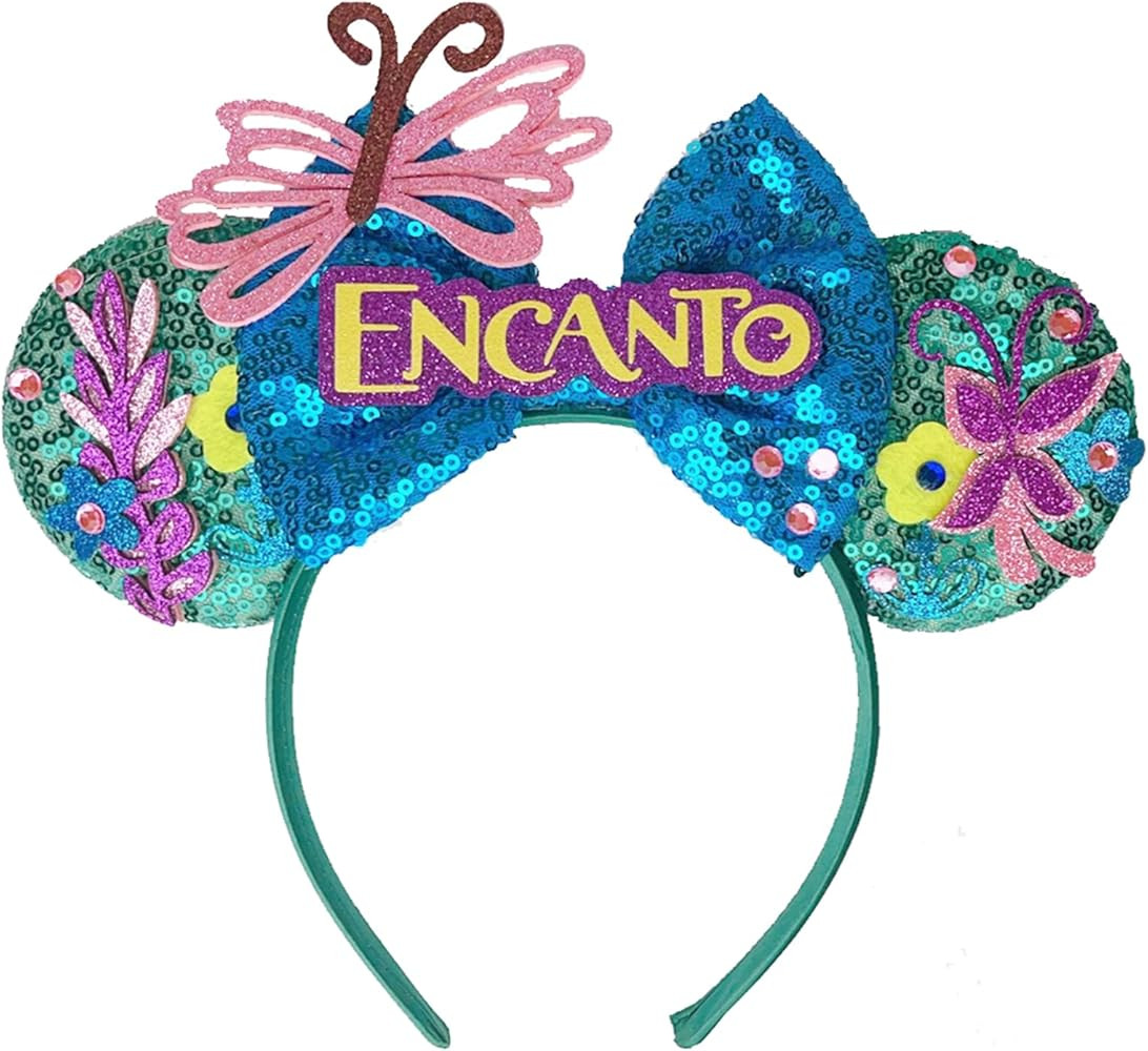 Mouse Ears Bow Headbands Girls' Costume Accessories Halloween Costume Princess Decoration For Enc... | Amazon (US)
