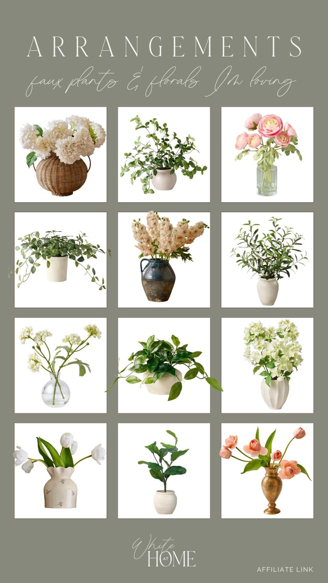 Sometimes floral arrangements or plants are just the easier way to go, and that’s okay! I’ve rounded up a few favorites that are great for transitioning your home. Many affordable options, and a few splurges as well! 

#LTKHome