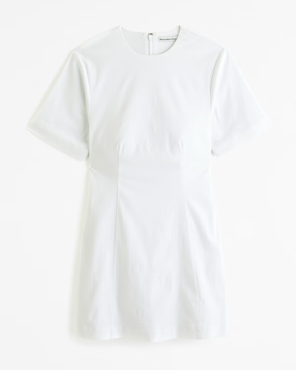 Women's Stretch Tee Mini Dress | Women's Dresses & Jumpsuits | Abercrombie.com | Abercrombie & Fitch (US)