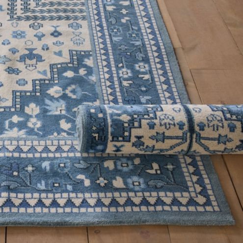 Mazinda Hand Knotted 100% Wool Tree of Life Area Rug | Ballard Designs, Inc.