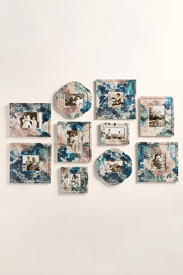 Printed Pattern Drench Frames, Set of 10 | Anthropologie (US)