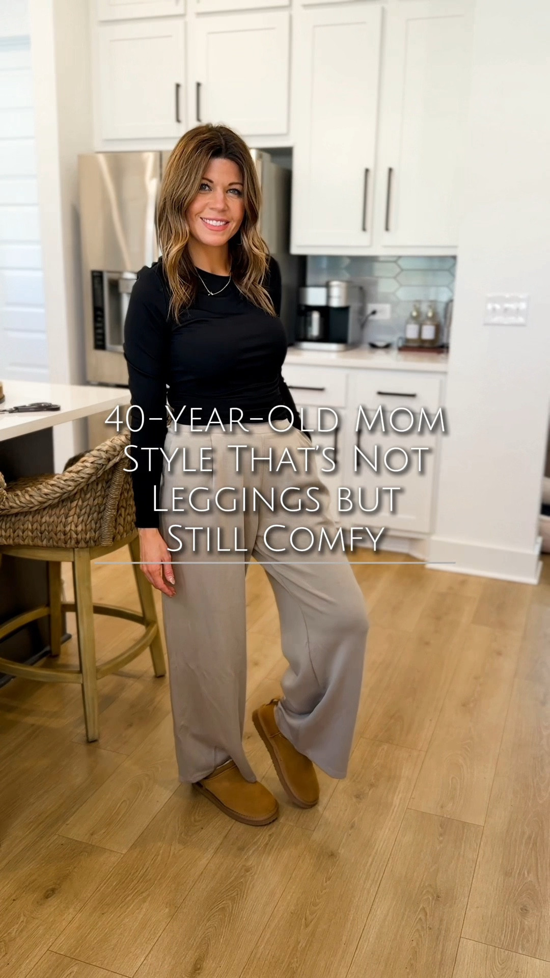 For the moms in their 40s who want comfort without defaulting to leggings every day 🙋‍♀️ These pants feel like loungewear but style effortlessly.

#LTKmomlife #LTKOver40 #LTKootd