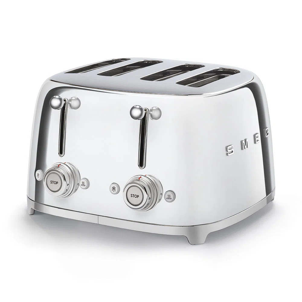 SMEG 50's Retro Style 4x4 Slice Toaster | Wayfair North America