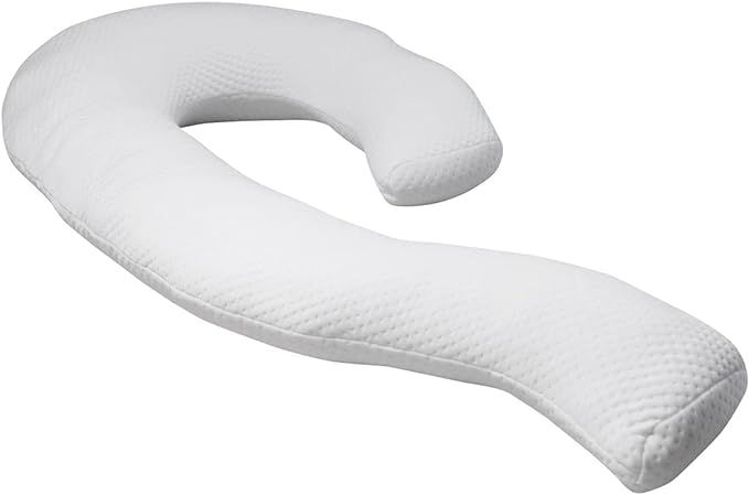 Contour Swan Original Body Pillow | Cozy, Huggable Pillow for Back, Hip, Knee, and Leg Relief | T... | Amazon (US)