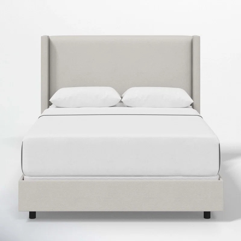 Hanson Upholstered Wingback Bed | Joss & Main