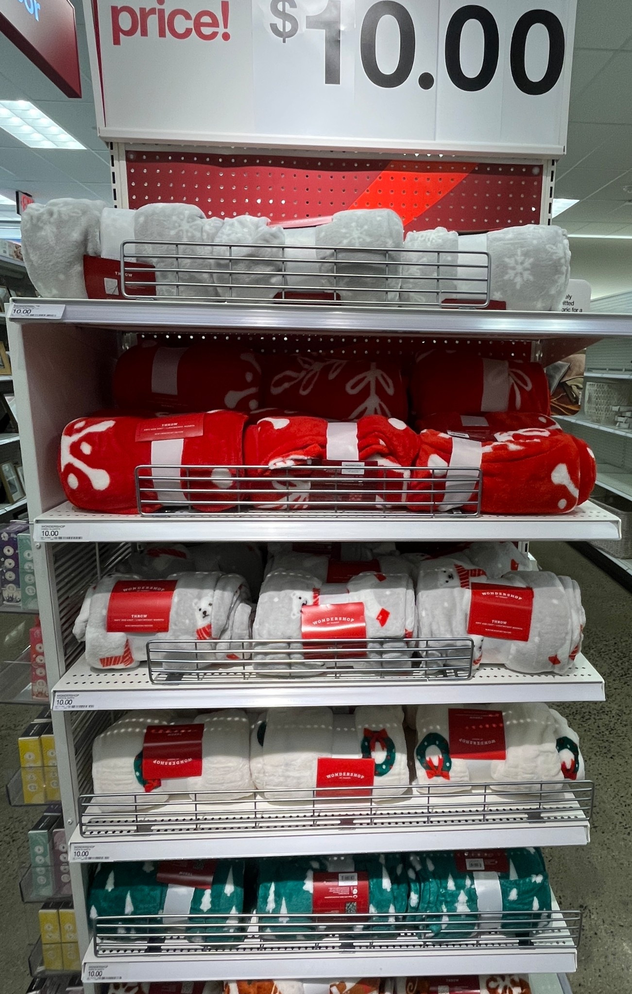 Target wondershop throw blankets 