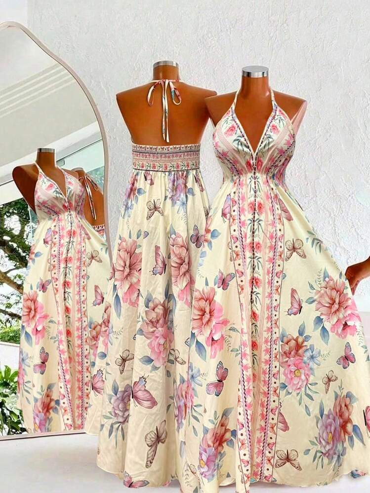 Floral maxi Dresz | SHEIN