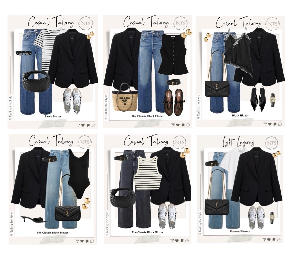 ✨Black Blazer Edit✨

#LTKsummer #LTKstyletip #LTKspring