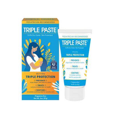 Triple Paste Zinc Oxide Diaper Rash Cream 2 Oz | Target