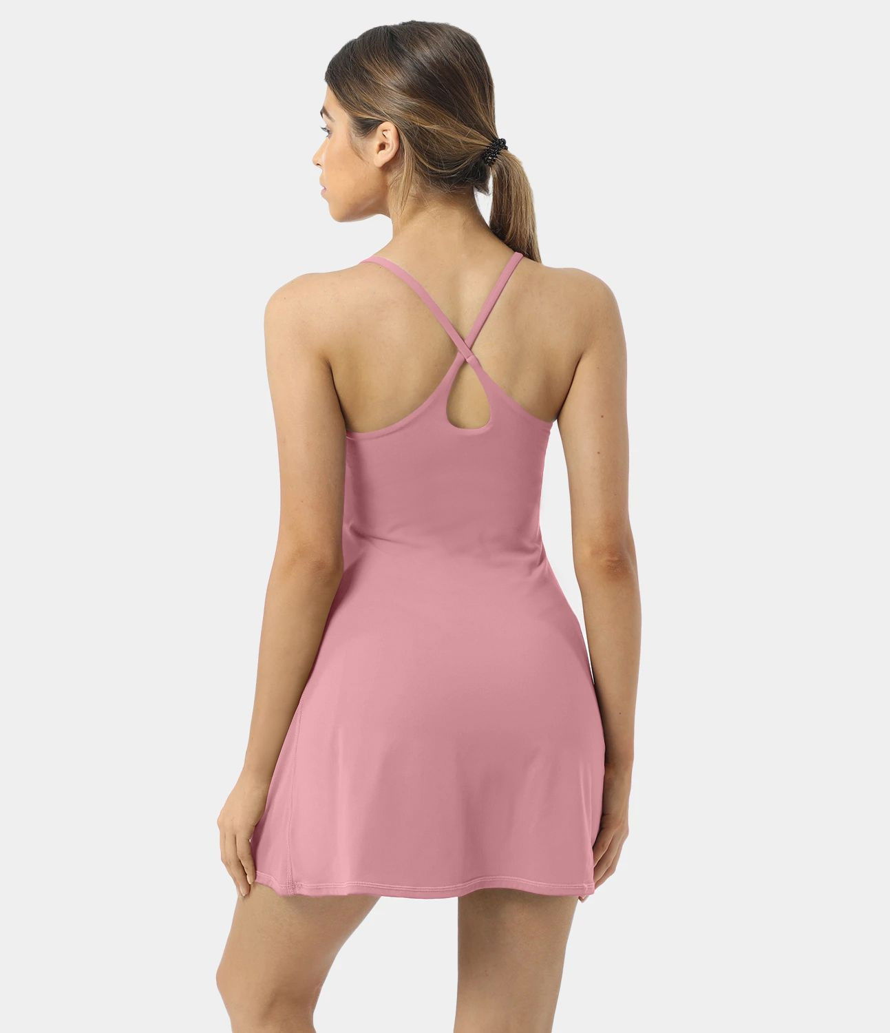 Women’s Softlyzero™ Plush Backless Active Dress - Halara | HALARA