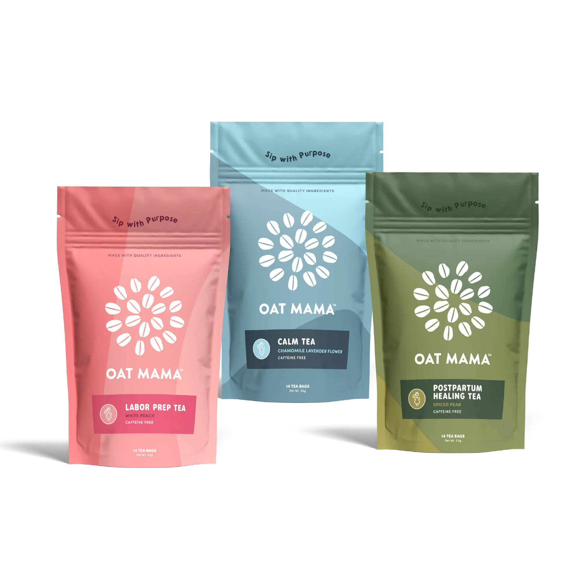 Trimester Tea Bundle | Oat Mama