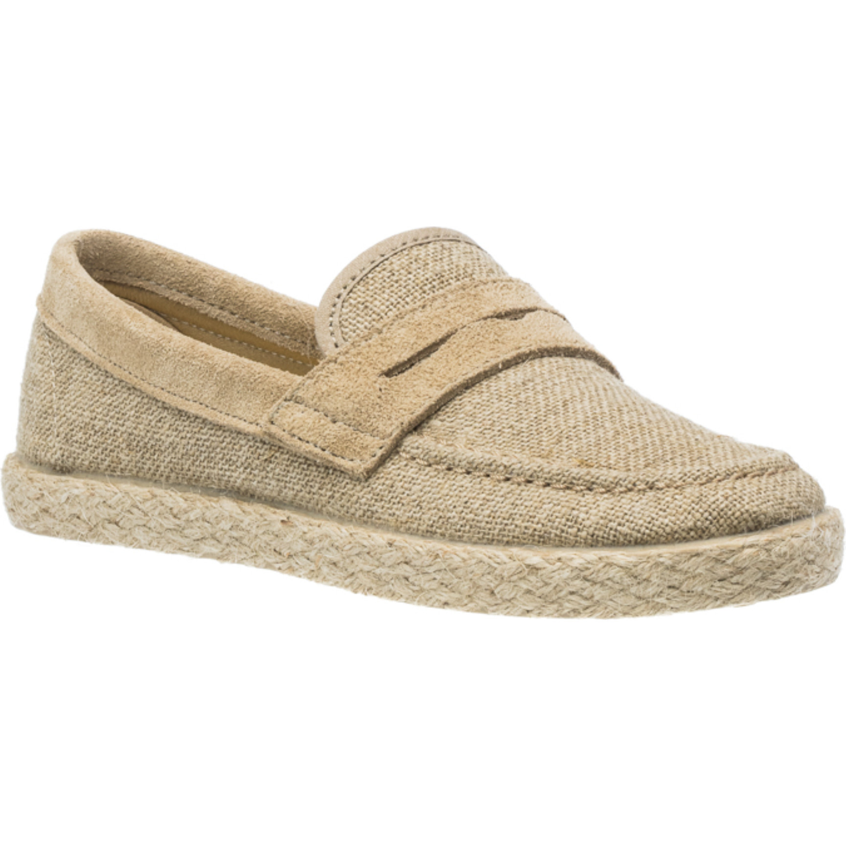Loafer Espadrille, Beige | Maisonette